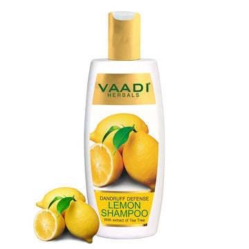 DANDRUFF DEFENSE LEMON SHAMPOO WITH EXTRACT OF TEA TREE 350ML