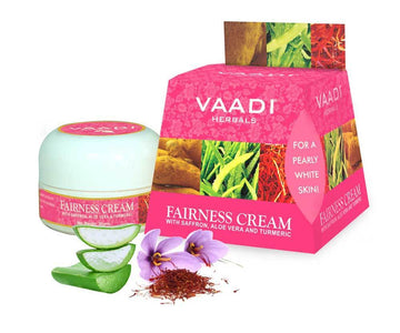 FAIRNESS CREAM SAFFRON, ALOE VERA, AND TURMERIC (30gm)