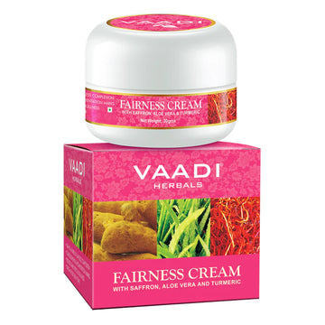 FAIRNESS CREAM SAFFRON, ALOE VERA, AND TURMERIC (30gm)