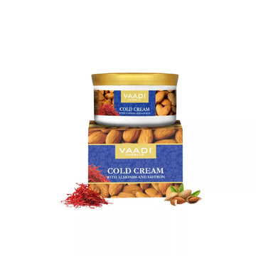 COLD CREAM-ALMOND, ALOE VERA, AND SAFFRON (150gm)