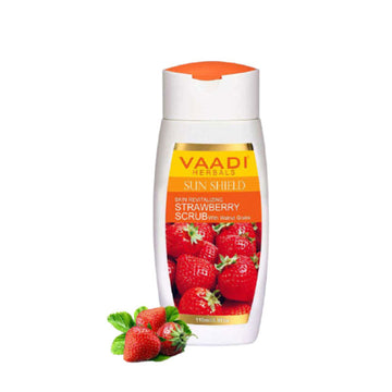 STRAWBERRY SCRUB LOTION WITH WALNUT GRAINS (110ml)