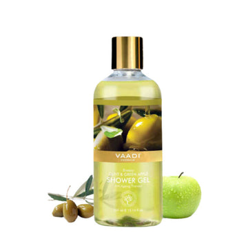 BREEZY OLIVE AND GREEN APPLE SHOWER GEL (300ml)