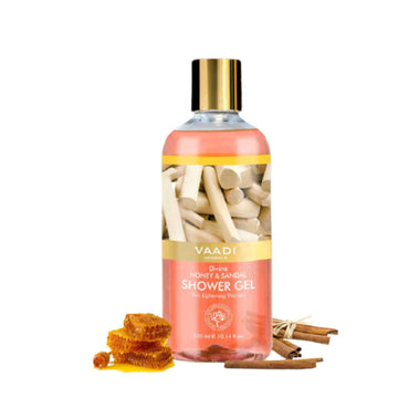 DIVINE HONEY AND SANDAL SHOWER GEL (300ml)