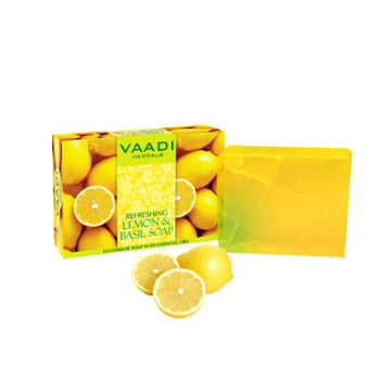 REFRESHING LEMON AND BASIL SOAP (75gm)